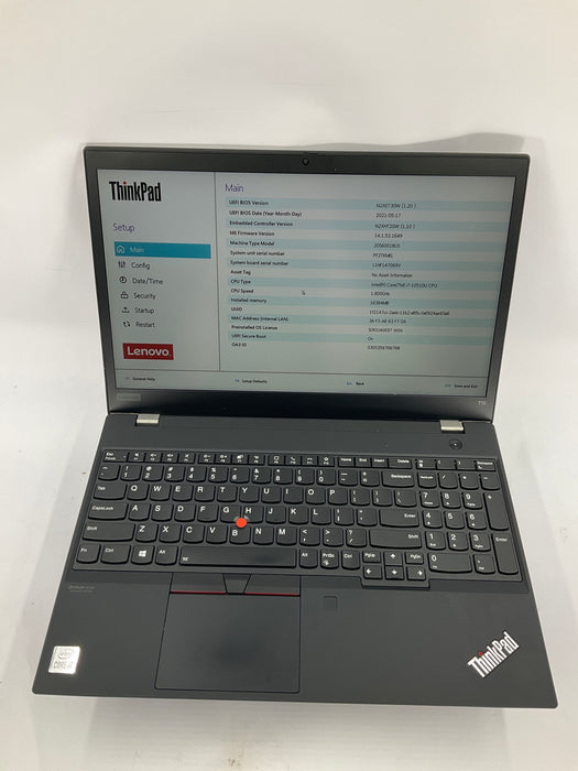 Lenovo ThinkPad E15 15.6" Core i7-10510U 512GB 16GB B Win 11 Pro