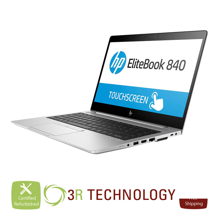 HP EliteBook 840 G5 14" Touchscreen Intel Core i7-8550U 512GB SSD 16GB RAM Win 11 Pro
