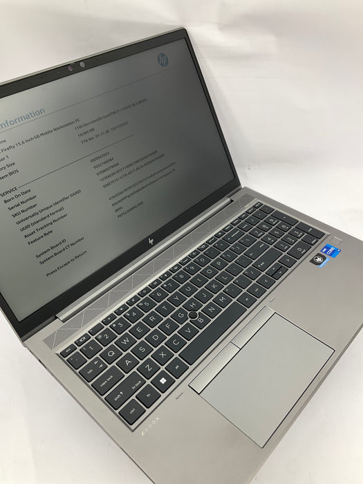 HP Zbook Firefly G8 15.6" Core i7-1165G7 512GB 16GB B Win 11 Pro
