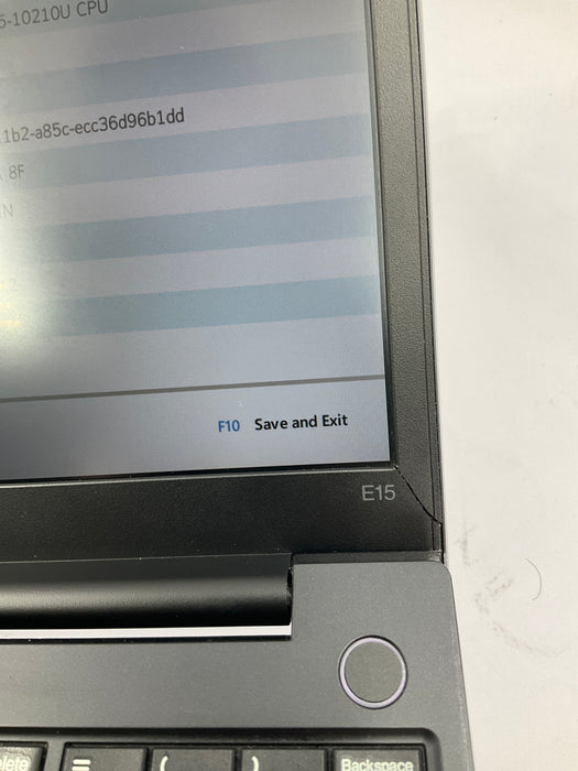 Lenovo ThinkPad E15 15.6" Core i5-10210U 256GB 16GB B Win 11 Pro