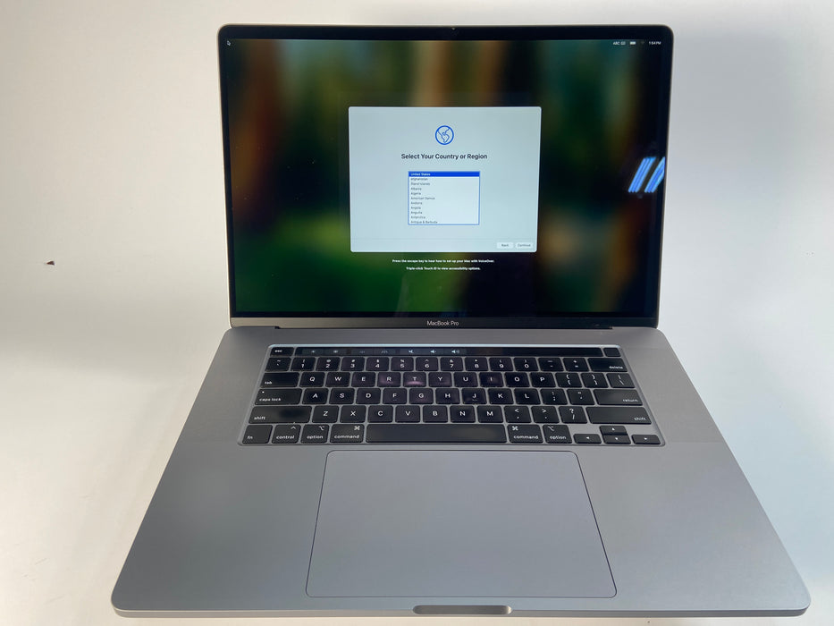 2019 Apple MacBook Pro A2141 (EMC 3347) 16" Intel Core i9-9980HK 512GB SSD 16GB RAM macOS Sequoia