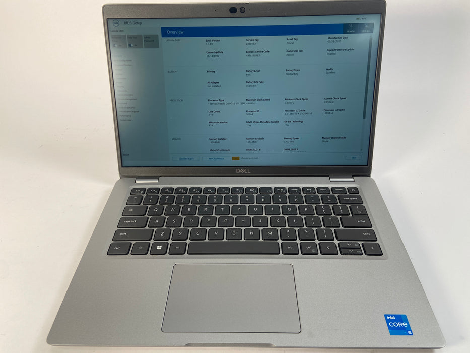 Dell Latitude 5430 14" Intel Core i5-1235U 256GB SSD 16GB RAM Win 11 Pro