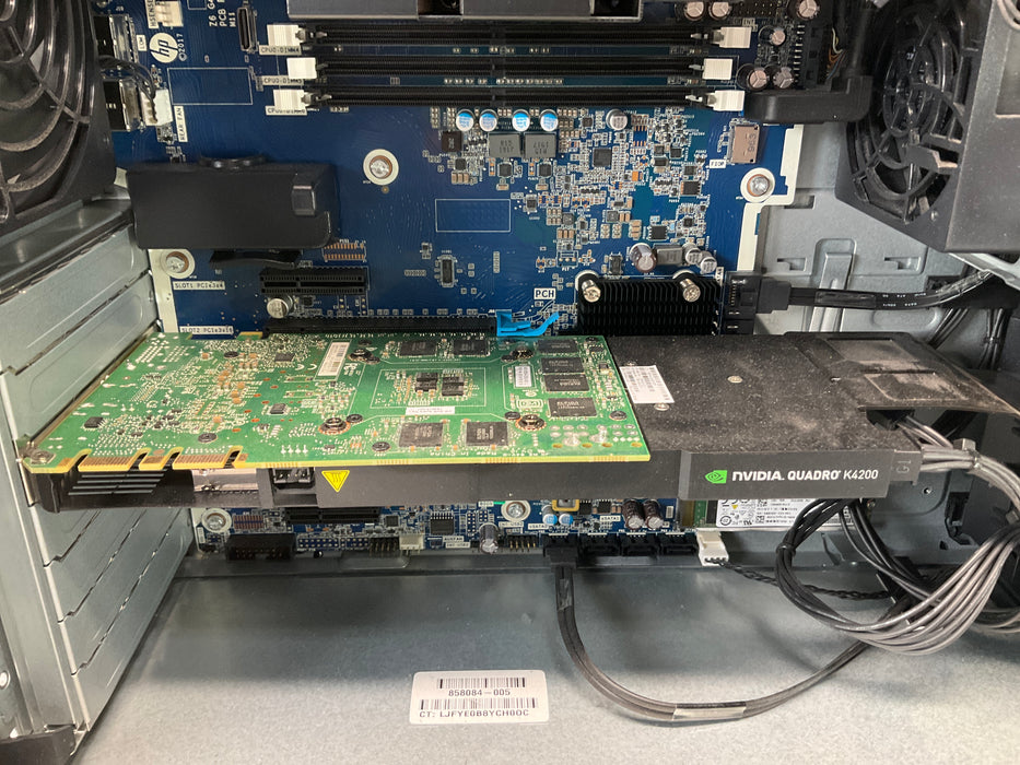 HP Z6 G4 Workstation Xeon Silver 4216 512GB 32GB B Win 11 Pro K4200