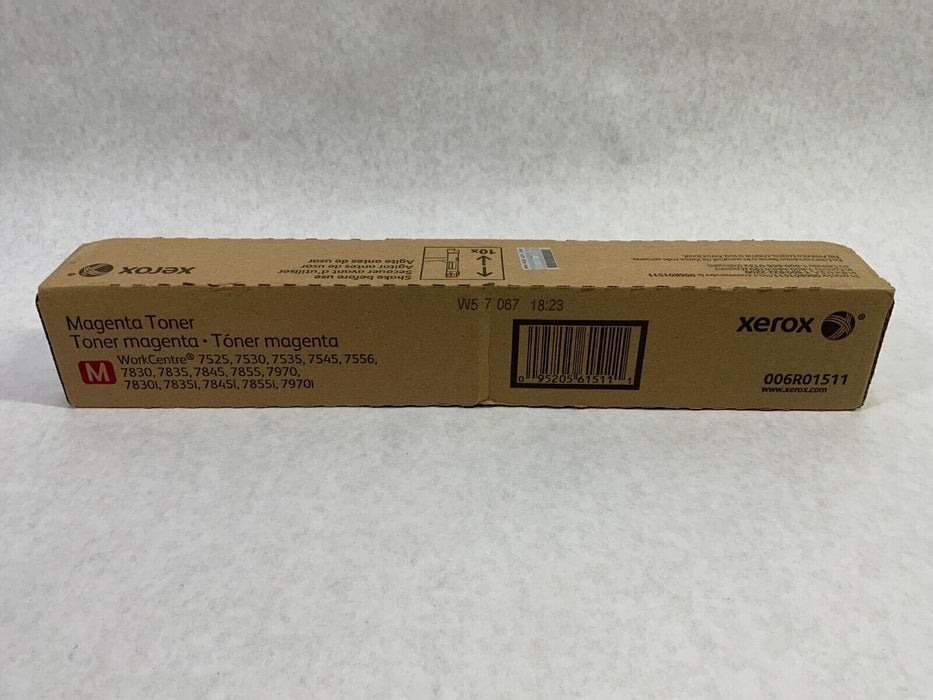 Xerox 006R01511 Magenta Toner Cartridge for WorkCentre 7525, 7530, 7535, 7545