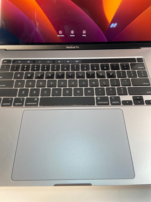 2019 Apple MacBook Pro A2141 (EMC 3347) 16" Intel Core i9-9980HK 512GB SSD 16GB RAM macOS Sequoia