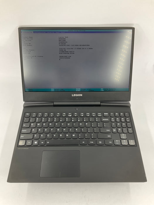 Lenovo Legion Y545 81Q6 15.6" i7-9750H 512GB Nvme 1TB Sata 16GB GTX 1660 Ti