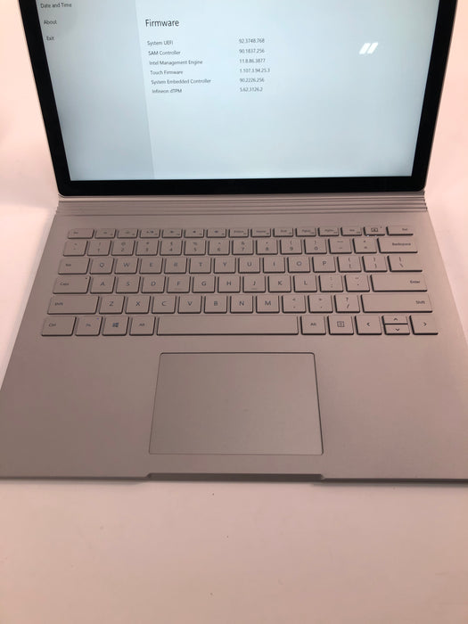 Microsoft Surface Book 13.5" Intel Core i5-6300U 256GB SSD 8GB RAM Win 10 Pro