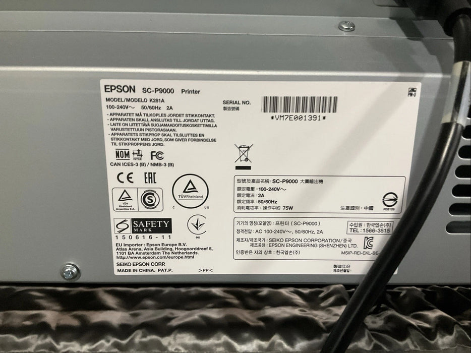 Epson SureColor P9000 44-Inch Inkjet Printer - Not Tested - Local Pickup