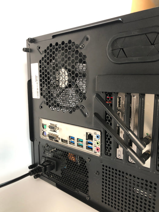 Asus Custom Gaming Tower Prime B450M-A AMD Ryzen 7 2700 256GB+1TB SSD 16GB RAM Win 11 Pro RTX 2070 SUPER