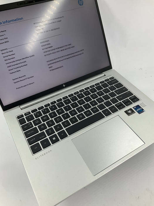 HP EliteBook 840 G9 14" Core i7-1280P 512GB 16GB B Win 11 Pro