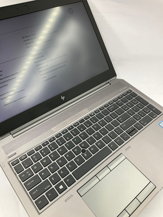 HP ZBook 15 G6 15.6" Core i7-9850H 256GB 32GB B Win 11 Pro T1000