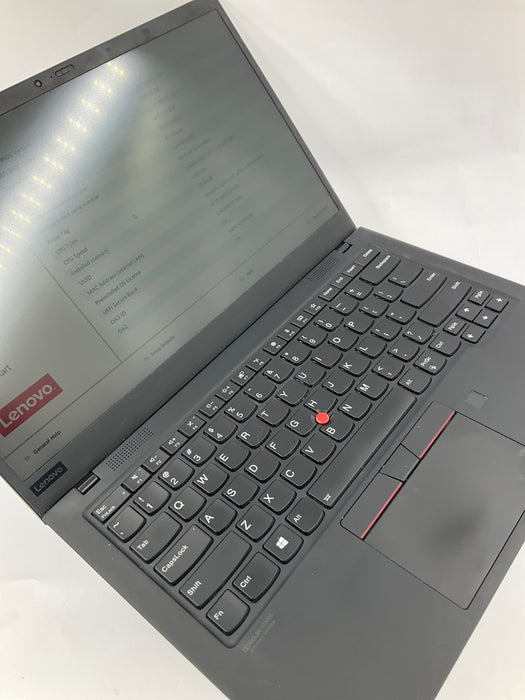 Lenovo ThinkPad X1 Carbon 7th Gen 14" Core i7-10510U 512GB 16GB B Win 11 Pro