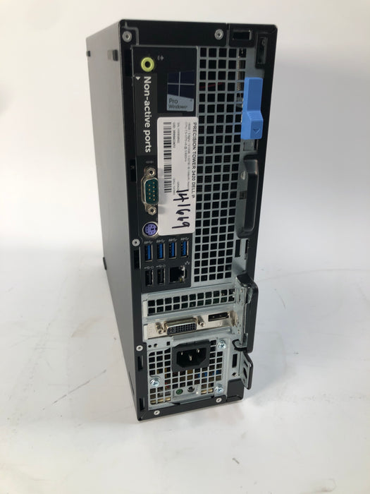 Dell Precision Tower 3420 SFF Intel Xeon E3-1270 v5 1.5TB SSD 16GB RAM Win 10 Pro