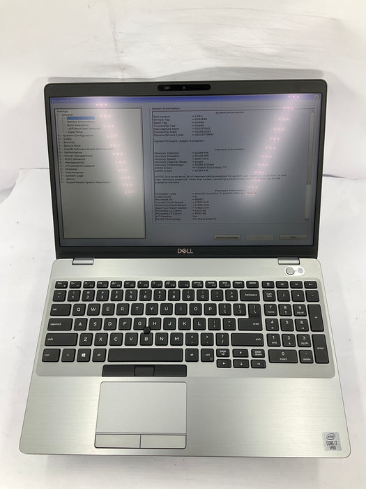 Dell Latitude 5510 16" Touch Core i7-10610U 512GB 16GB B Win 11 Pro