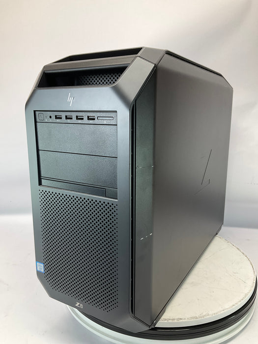 HP Z8 G4 Workstation Dual Xeon Gold 5122 256GB 32GB Win 11 Pro Radeon Pro WX7100
