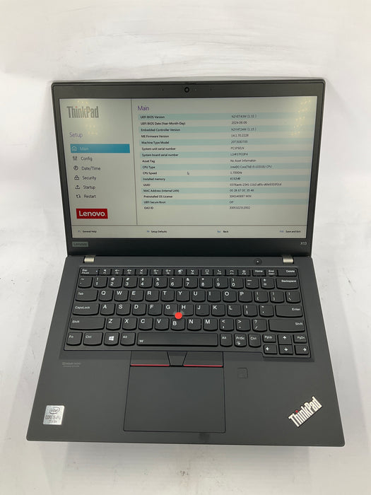 Lenovo ThinkPad X13 13" Touch Core i5-10310U 256GB 8GB A Win 11 Pro