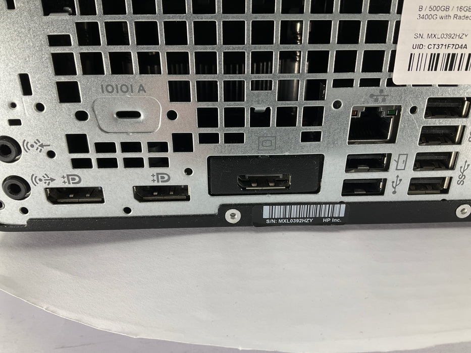 HP EliteDesk 705 G5 SFF AMD Ryzen 5 Pro 3400G 500GB 16GB B Win 11 Pro