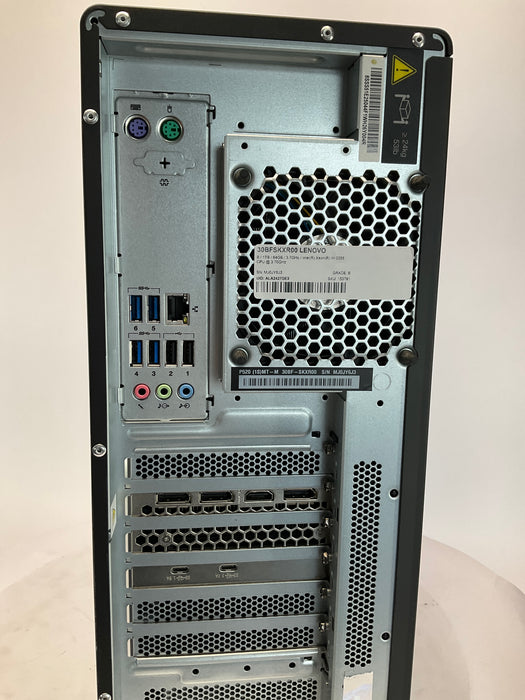 Lenovo ThinkStation P520 Xeon W-2255 1TB 64GB Win 11 Pro GTX 1080 Ti