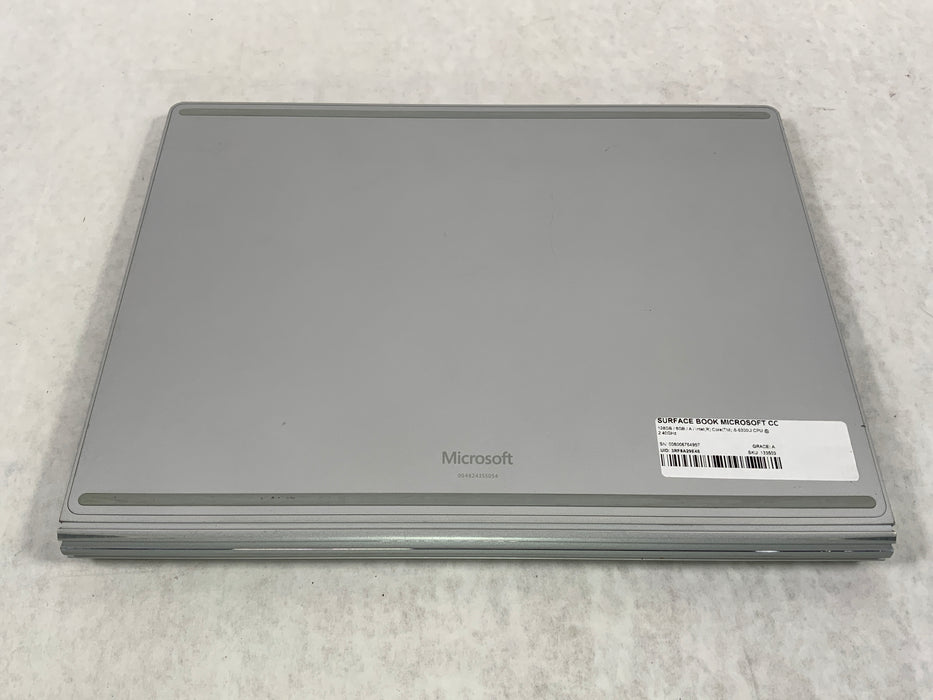 Microsoft Surface Book 13.5" Intel Core i5-6300U 128GB SSD 8GB RAM A Win 10 Pro