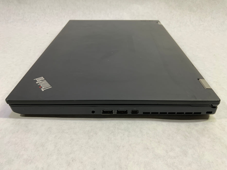 Lenovo ThinkPad P50 15.6" Intel Core i7-6700HQ 256GB SSD 32GB RAM Win 10 Pro Quadro M1000M