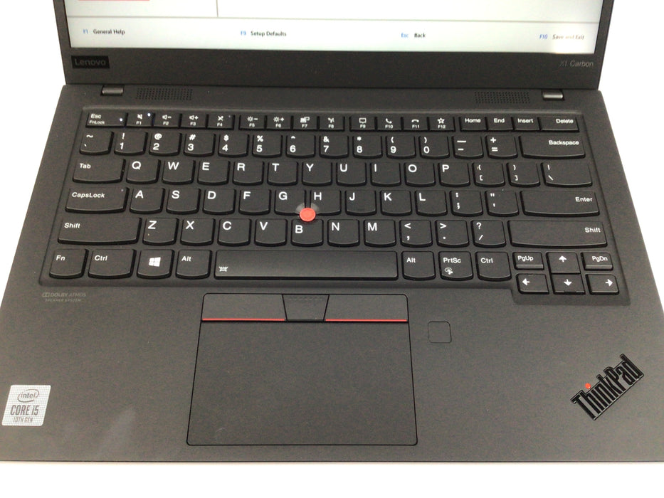 Lenovo ThinkPad X1 Carbon Gen 8 14"Intel Core i5-10210U 512GB SSD 8GB RAM Win 10 Pro