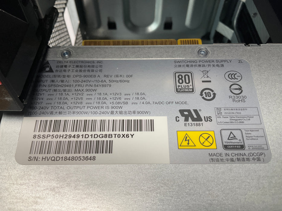 Lenovo ThinkStation P720 Xeon Dual Gold 6134 256GB 32GB Win 11 Pro M4000