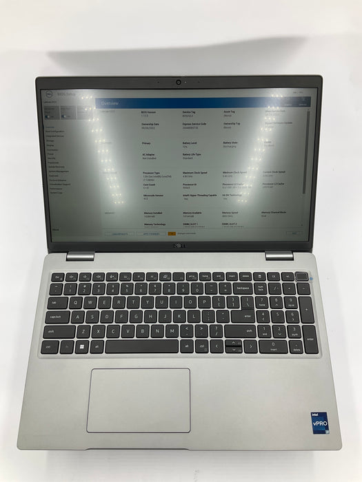 Dell Latitude 5531 15.6" Core i7-12800H 256GB 16GB B Win 11 Pro