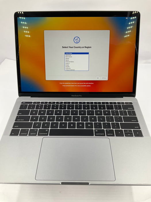 2017 Apple MacBook Pro Core i5-7360U CPU @ 2.30GHz 256GB nvme 8GB