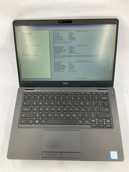 Dell Latitude 5300 13" Core i7-8665U 256GB 16GB B Win 11 Pro