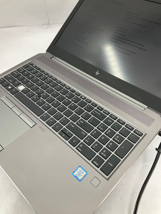 HP Zbook 15 G6 15.6" Core i7-9850H No SSD 32GB No OS T1000