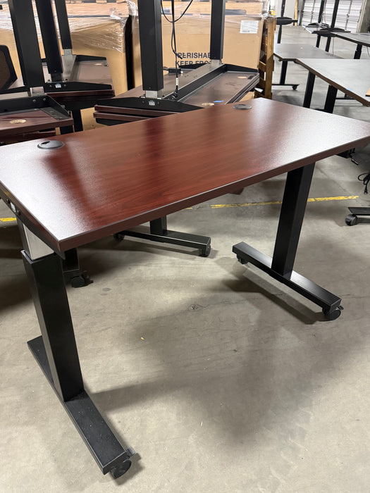 Pneumatic Adjustable Height Desk - 48 x 24"