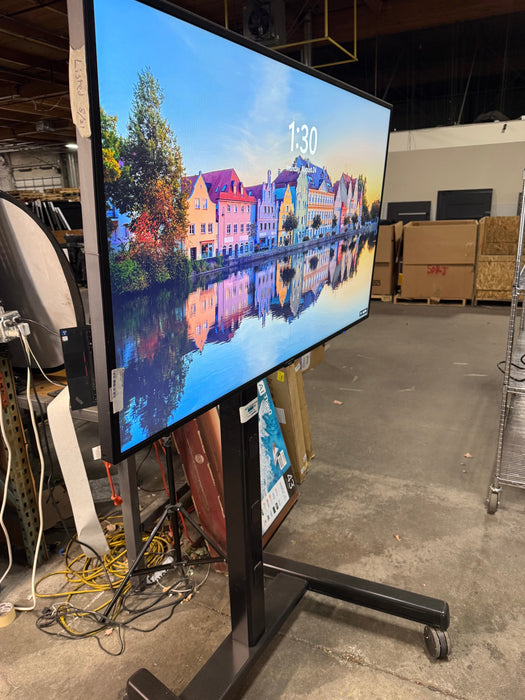 NEC MultiSync P554 55-inch FHD 1080p Commercial screen with metal, commercial grade stand, with wheels.&nbsp;