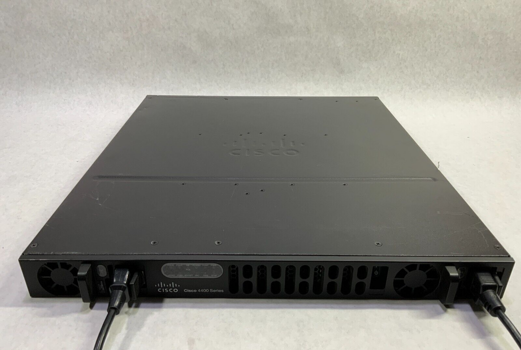 Cisco ISR4431/K9 4-Port Gigabit Integrated Services Router 2x NIM-2FXO 2x AC PSU