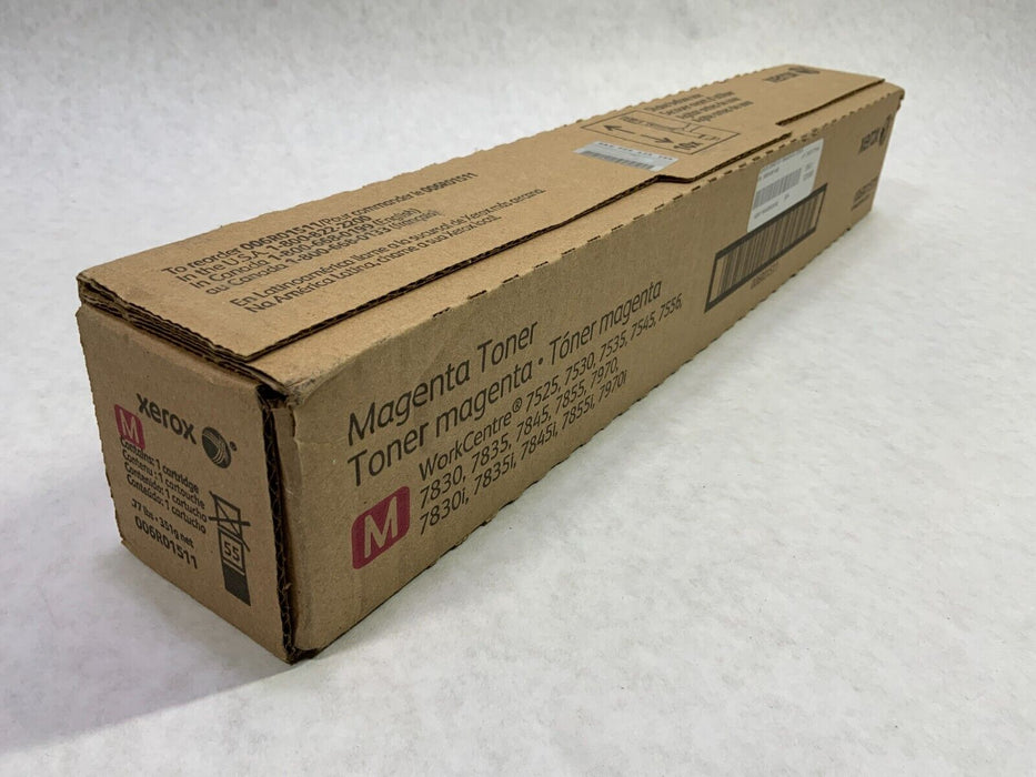 Xerox 006R01511 Magenta Toner Cartridge for WorkCentre 7525, 7530, 7535, 7545