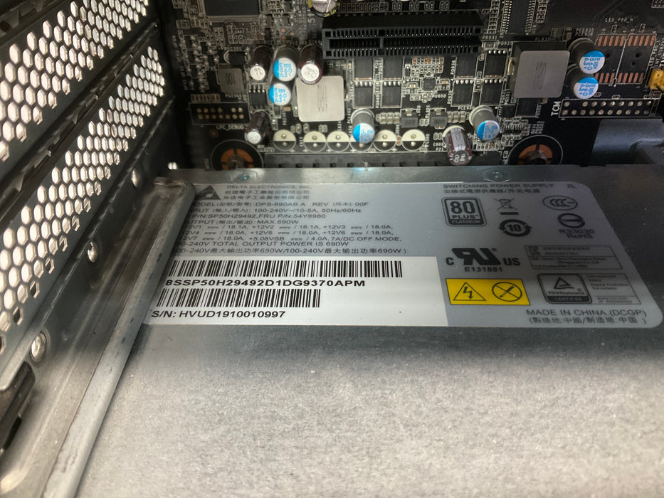 Lenovo ThinkStation P520 Xeon W-2125 250GB 32GB Win 11 Pro RTX 2080