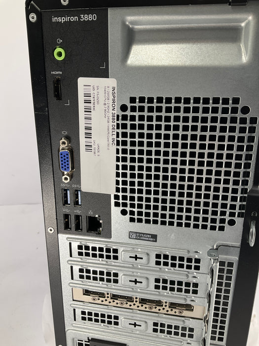 Dell Inspiron 3880 Core i5-10400 250GB 24GB B Win 11 Pro M2000