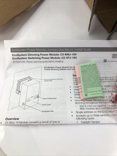 Lutron EcoSystem C5-BMJ-16A Dimming Power Module