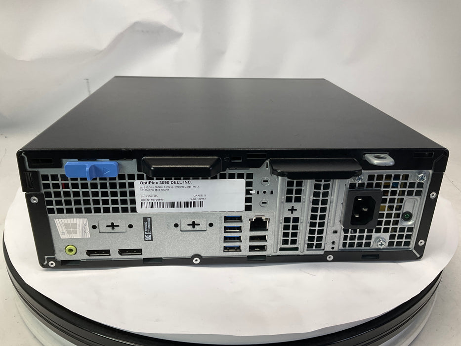 Dell OptiPlex 3090 SFF Core i3-10105 512GB 16GB B Win 11 Pro