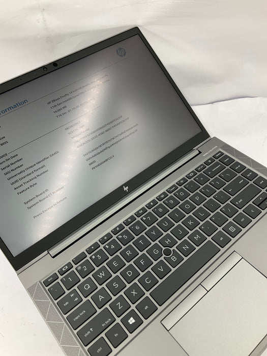 HP Zbook Firefly G8 14" Touch Core i7-1165G7 240GB 16GB A Win 11 Pro T500