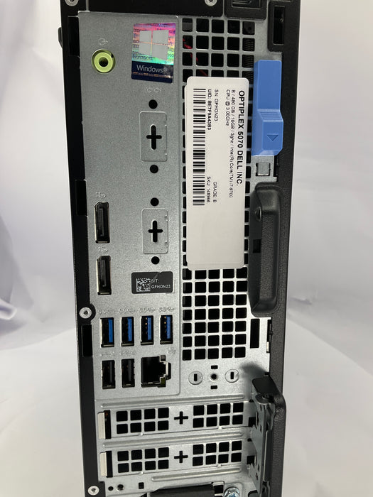 Dell Optiplex 5070 Core i7-9700 480GB 16GB B Win 11 Pro