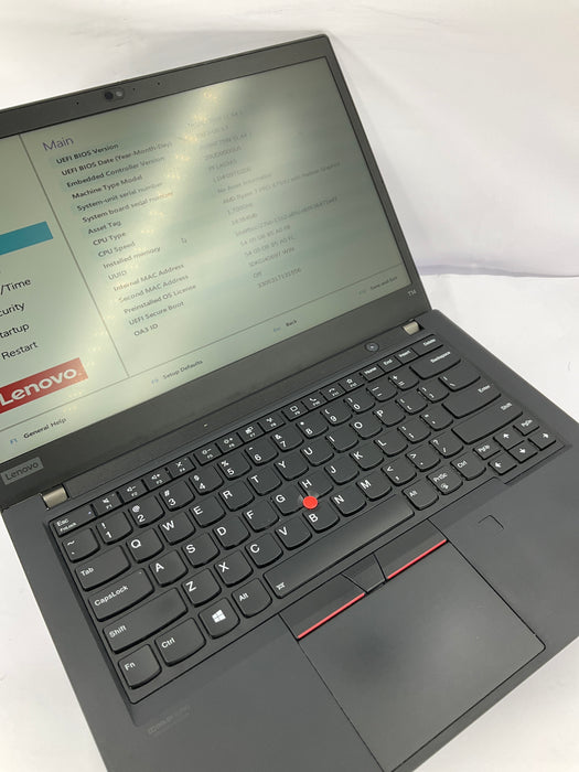 Lenovo ThinkPad T14 Gen 1 14" AMD Ryzen 7 Pro 4750U 512GB 16GB B W11 Pro *READ*