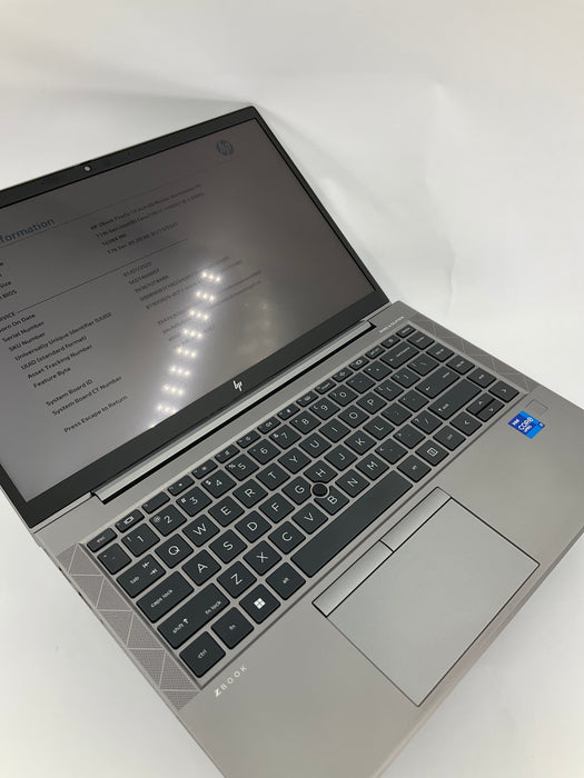 HP Zbook Firefly G8 14" Core i7-1185G7 512GB 16GB B Win 11 Pro