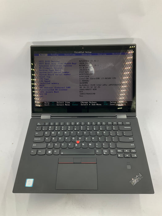 Lenovo ThinkPad X1 Yoga 3rd Gen 14" 2in1 Core i7-8650U 256GB 16GB B Win 11 Pro