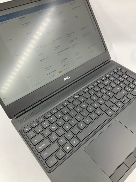 Dell Precision 7560 15.6" Core i7-11850H 512GB 32GB Win 11 Pro A3000