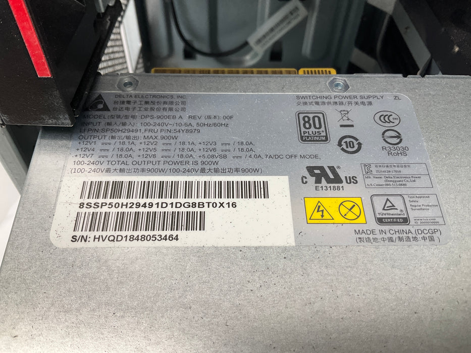 Lenovo ThinkStation P720 Dual Xeon Gold 6134 250GB 32GB Win 11 Pro M4000