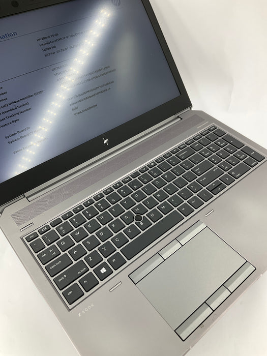 HP ZBook 15 G6 15.6" Core i7-9750H 256GB 16GB B Win 11 Pro