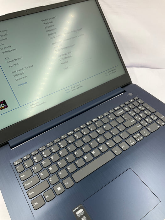Lenovo IdeaPad 3 17ABA7 18" AMD Ryzen 7 5825U 512GB 16GB B Win 11 Pro