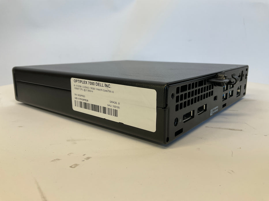 Dell Optiplex 7080 USFF Core i5-10500T 512GB 16GB B Win 11 Pro