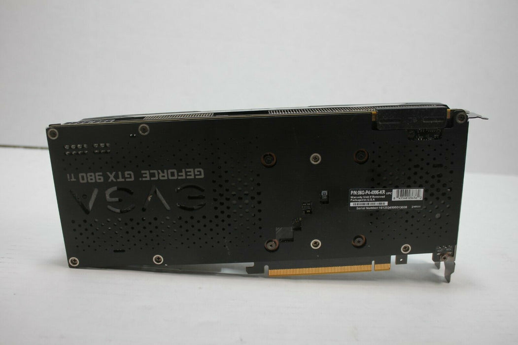 EVGA NVIDIA GeForce GTX 980 Ti 6GB GDDR5 Graphics Video Card 06G-P4-4995-KR