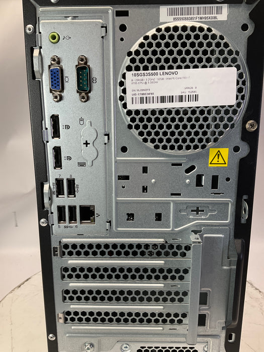 Lenovo ThinkCentre M920t Core i7-8700 256GB 32GB B Win 11 Pro